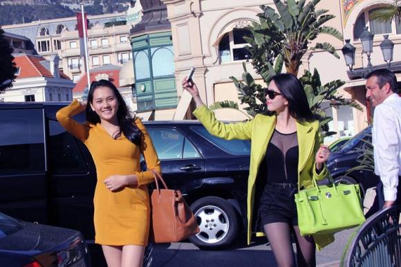 Jennifer Phạm,Ngọc Trinh,siêu mẫu Ngọc Thạch,túi Hermes