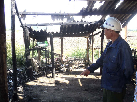 mất gà chọi,vợ chồng,thiêu sống,tin tức