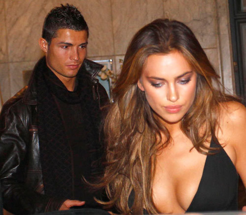 Irina Shayk,cristiano ronaldo