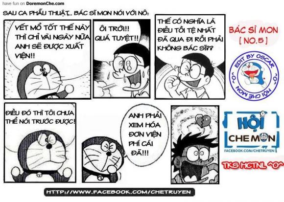 Doremon,Đô rê mon,chế