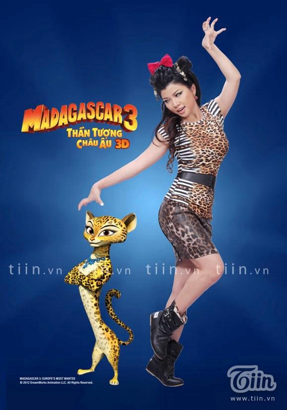 Madagascar,lồng tiếng
