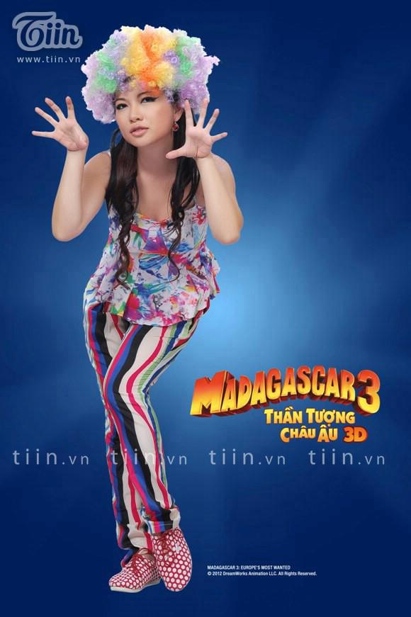Madagascar,lồng tiếng