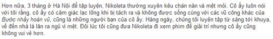 Minh Quân,Nikoleta Petrova,bước nhảy hoàn vũ