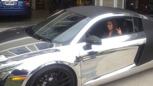 Kim Kardashian,siêu vòng ba, Audi R8