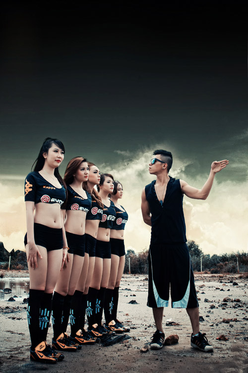 euro 2012,hot girl sài thành,nu phạm,Minh Phương,Kitty Trần,Minh Thùy,Duck Ly