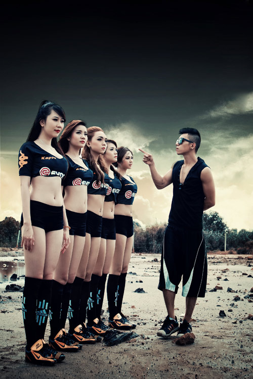 euro 2012,hot girl sài thành,nu phạm,Minh Phương,Kitty Trần,Minh Thùy,Duck Ly
