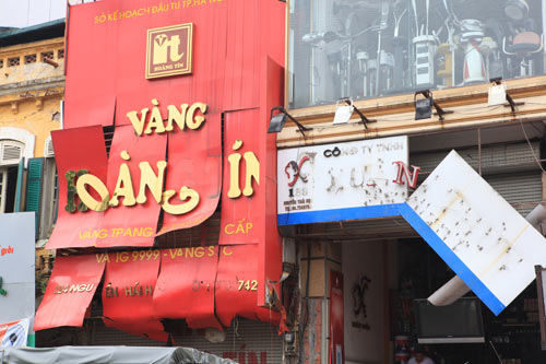 Cướp,cướp tiệm vàng,cướp tiệm vàng tại hà nội,tiệm vàng Hoàng Tín