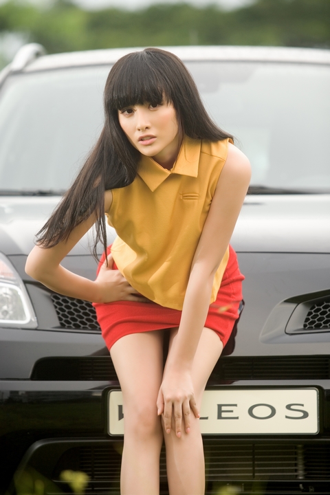 Trương Nhi,người đẹp,búp bê,đẹp,quyến rũ,mặn mà,SUV,Renault Koleos