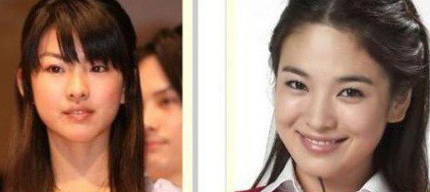 Triệu vy,châu tấn,Lee Hyori,châu kiệt luân,bản sao
