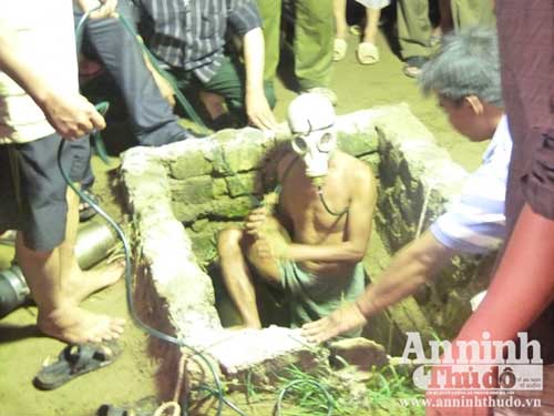 hố công trình,hố ga,ngã xuống hố ga,tai nạn