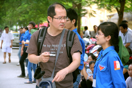 Đại học,cao đẳng,thí sinh,sinh viên,tình nguyện