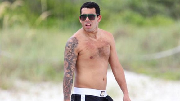 Carlos Tevez,cầu thủ xăm mình