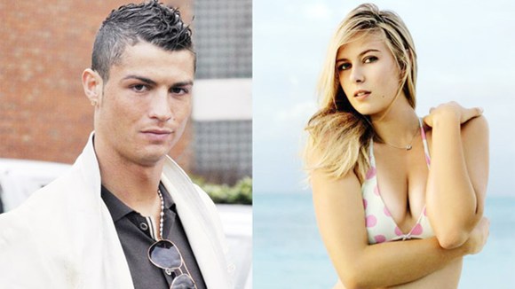 Cristiano Ronaldo,maria Sharapova