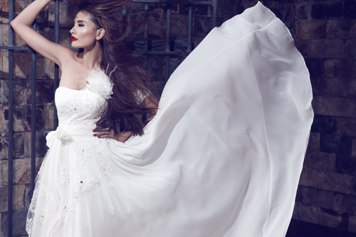 Kim minh,váy cưới,thời trang