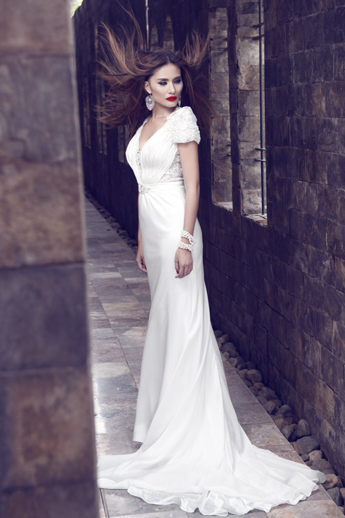 Kim minh,váy cưới,thời trang