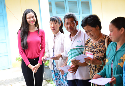 Thùy Dung,Ngọc Diễm,từ thiện