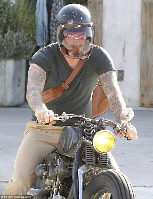David Beckham,siêu mô tô