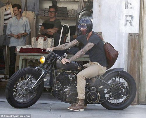 David Beckham,siêu mô tô