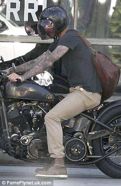 David Beckham,siêu mô tô