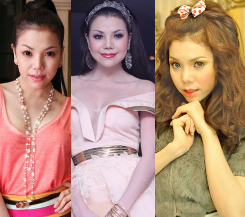 Người đẹp việt,kính giãn tròng,mai phương thúy,thái hà,võ hoàng yến