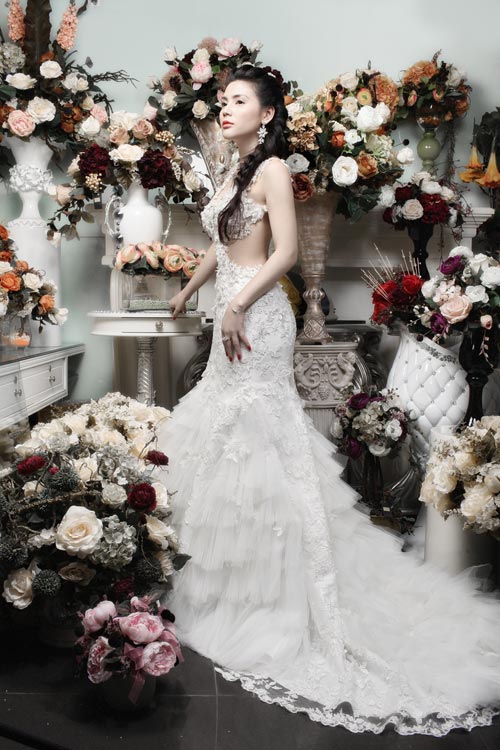 Quỳnh hoa,váy cưới,váy cưới 2012,diễn viên quỳnh hoa
