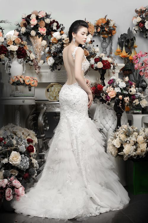 Quỳnh hoa,váy cưới,váy cưới 2012,diễn viên quỳnh hoa