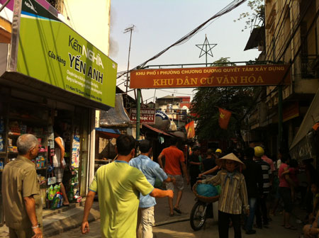 hỏa hoạn,Đường hồng hà,Hà nội