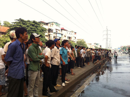 hỏa hoạn,Đường hồng hà,Hà nội