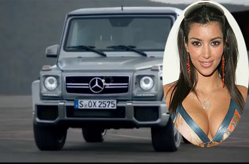 Kim Kardashian,Mercedes G63 AMG 2013