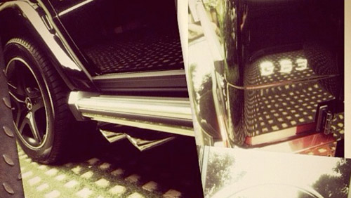 Kim Kardashian,Mercedes G63 AMG 2013
