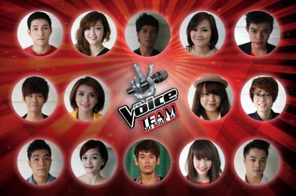 The Voice,Giọng hát Việt,Hà Hồ,Thu Minh,Đàm Vĩnh Hưng,Trần Lập,vòng thi Đối đầu
