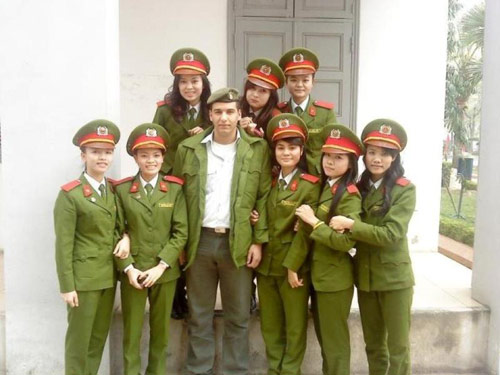 nữ sinh,nữ sinh cảnh sát,đáng yêu