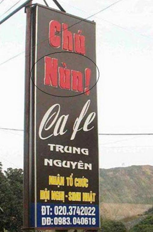  hài hước,quảng cáo ở Việt Nam,quảng cáo cực độc,ảnh hài hước
