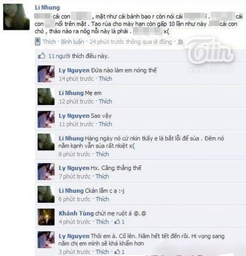giới trẻ,teen girl,chửi người thân