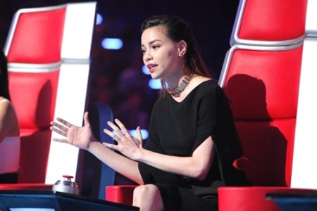 The Voice,Giọng hát Việt,Hà Hồ,Tiêu châu như quỳnh,Thiều Bảo Trang,Bảo Anh
