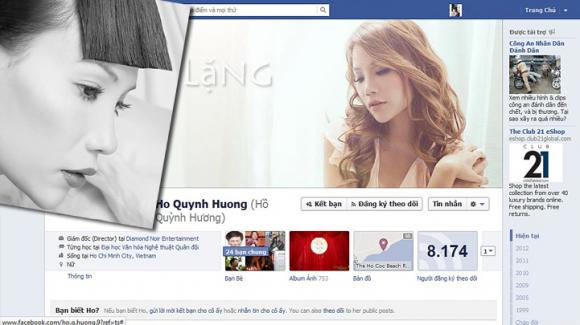 Hồ Quỳnh Hương,facebook hồ quỳnh hương,hack facebook