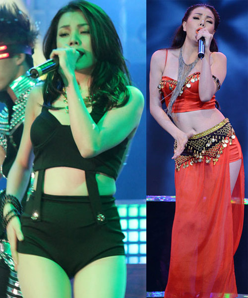 Chân dài đi hát,Trà Ngọc Hằng,Maya,hà anh,hồ ngọc hà