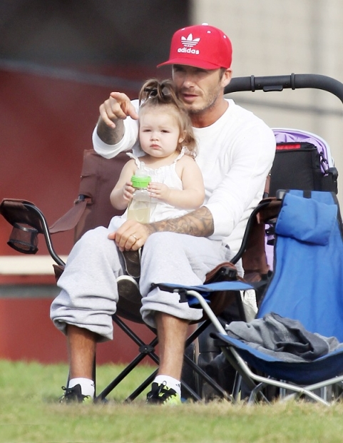 David Beckham,Bé harper