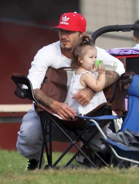 David Beckham,Bé harper