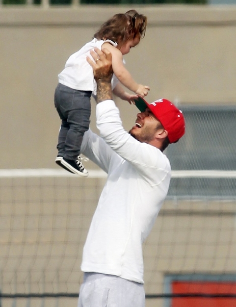 David Beckham,Bé harper