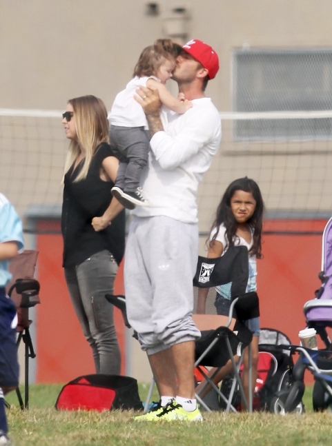 David Beckham,Bé harper