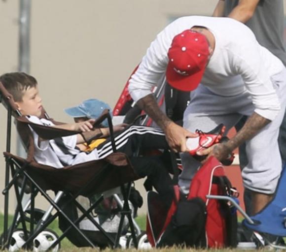 David Beckham,Bé harper