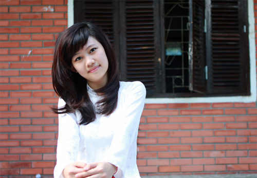 Nữ sinh,Miss Vinh qua ảnh