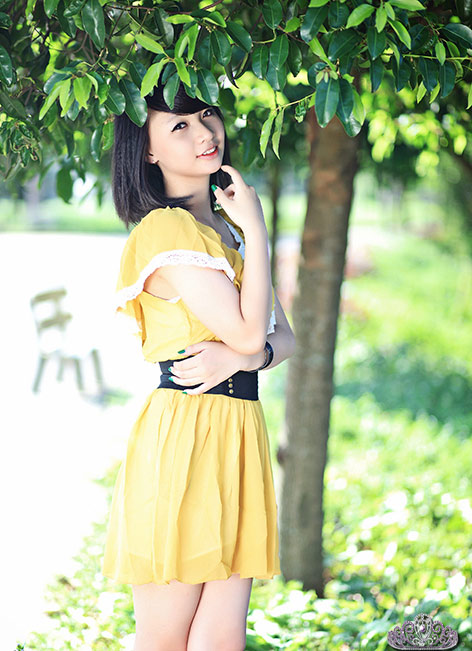 Nữ sinh,Miss Vinh qua ảnh
