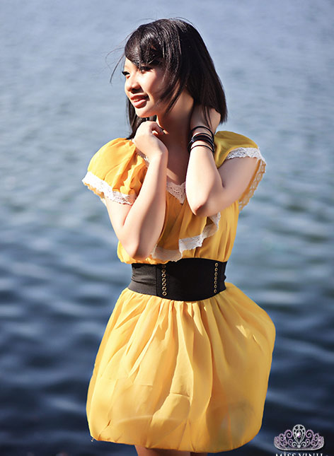 Nữ sinh,Miss Vinh qua ảnh