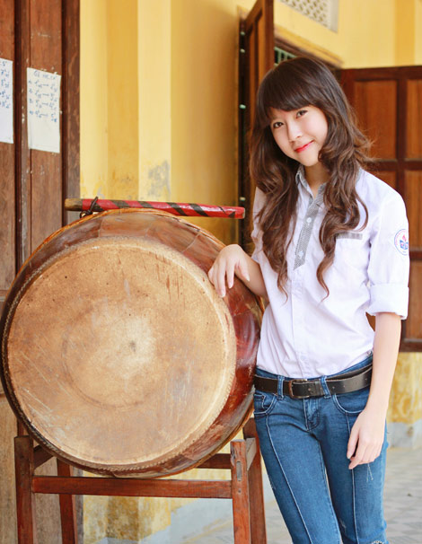 Nữ sinh,Miss Vinh qua ảnh