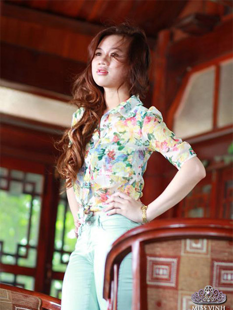 Nữ sinh,Miss Vinh qua ảnh