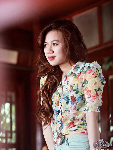 Nữ sinh,Miss Vinh qua ảnh