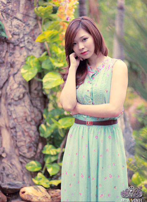 Nữ sinh,Miss Vinh qua ảnh