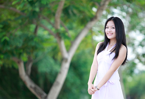 Nữ sinh,Miss Vinh qua ảnh